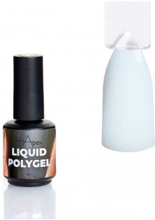 Купити Nailapex Рідкий полігель для нігтів молочний з шимером Liquid Polygel №4 вигідна ціна