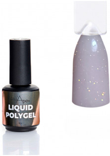Купити Nailapex Рідкий полігель для нігтів світло-бежевий із шимером Liquid Polygel №6 вигідна ціна
