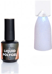 Купити Nailapex Рідкий полігель для нігтів айворі з шимером Liquid Polygel №9 вигідна ціна