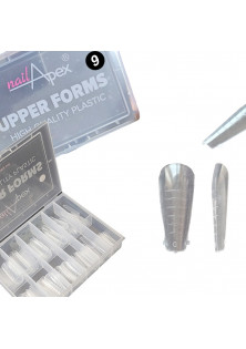 Купить Nailapex Верхние формы для наращивания ногтей Балерина Upper Forms №9 выгодная цена