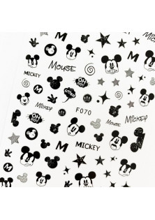 Наклейки на нігті Mickey Mouse за ціною 50₴  у категорії Українська косметика Тип Наклейки для нігтів