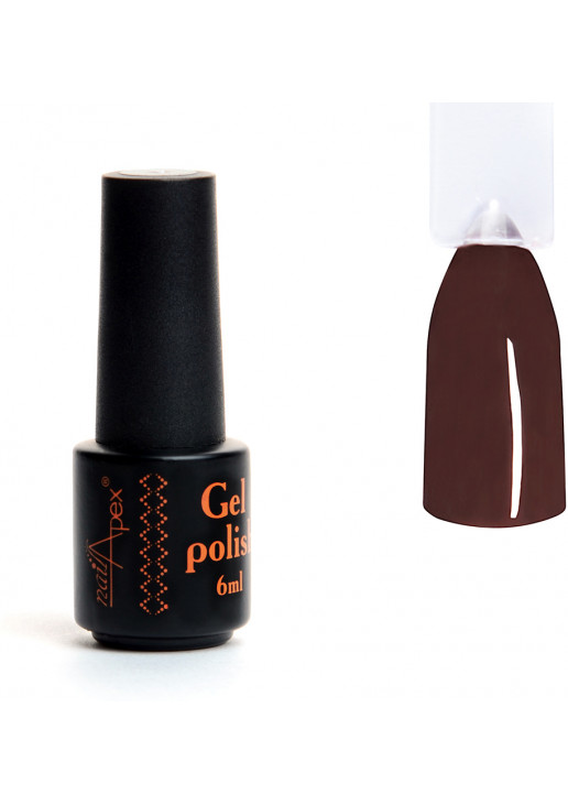 Гель-лак для нігтів Темний шоколад та какао Nailapex №015 - фото 1