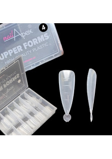 Верхние формы для наращивания Миндаль №4 по цене 250₴  в категории Формы для наращивания ногтей