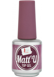 Матовый топ для гель-лака Matt'U Top Gel, 12 ml