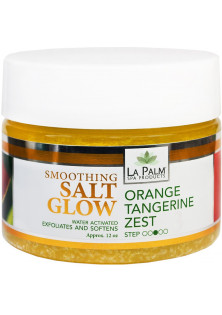 Олійно-сольовий скраб для ніг Mineral Salt-Glow Orange Tangerine Zest з алое вера та вітаміном Е