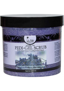 Гелевый скраб для ног Pedi-Gel Scrub Lavender с экстрактом морских водорослей