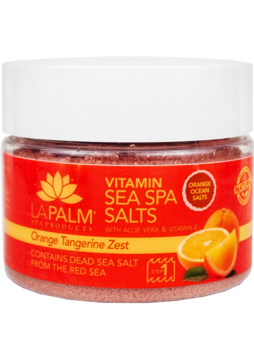 Сіль для рук та ніг Sea Spa Salts Orange Tangerine Zest з морськими мінералами - фото 1