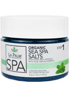 Соль для рук и ног Sea Spa Salts Spearmint Eucalyptus с морскими минералами в Украине
