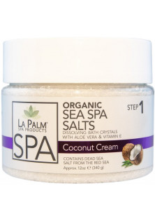 Сіль для рук та ніг Sea Spa Salts Coconut Cream з морськими мінералами за ціною 439₴  у категорії Американська косметика Тип шкіри Усі типи шкіри