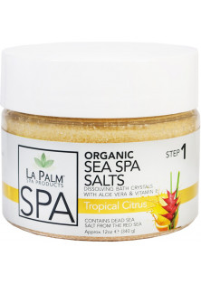 Сіль для рук та ніг Sea Spa Salts Tropical Citrus з морськими мінералами за ціною 439₴  у категорії Американська косметика Тип шкіри Усі типи шкіри