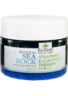 Сіль для ніг Sea Rock Spearmint Eucalyptus з морськими породами за ціною 439₴  у категорії Засоби для педикюру Об `єм 355 мл