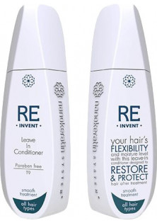 Відновлюючий кондиціонер для всіх типів волосся  Reinvent Leave In Conditioner за ціною 160₴  у категорії Ізраїльська косметика Тип шкіри голови Усі типи шкіри