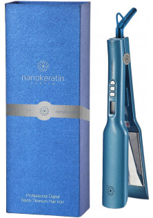 Випрямляч для волосся NKS Titaniun Flat Iron Blue за ціною 11200₴  у категорії Ізраїльська косметика Стать Для жінок