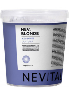 Освітлюючий порошок для волосся 9 тонів Ice 9 Tones Lightener за ціною 1692₴  у категорії Італійська косметика Бренд Nevitaly