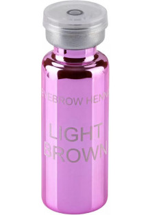 Хна для брів Світло-Коричнева Eyebrow Henna Light Brown за ціною 178₴  у категорії Українська косметика Тип Хна для брів