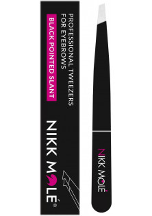 Пінцет для брів класичний Classic Eyebrow Tweezers Black за ціною 350₴  у категорії Українська косметика Бренд Nikk Mole
