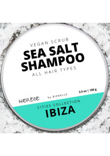 Твердий шампунь для волосся з морською сіллю Ibiza Sea Salt Shampoo за ціною 790₴  у категорії Шампуні