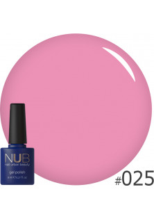 Гель-лак для нігтів універсальний NUB Gel Polish №025 - Pink Plaid, 8 ml в Україні