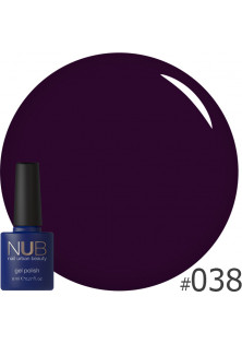 Купити NUB Гель-лак для нігтів універсальний NUB Gel Polish №038 - Blueberry Pie, 8 ml вигідна ціна