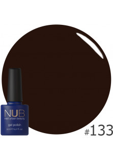 Купити NUB Гель-лак для нігтів універсальний NUB Gel Polish №133 - Dark Chocolate, 8 ml вигідна ціна