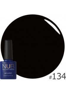 Гель-лак для нігтів універсальний NUB Gel Polish №134 - Tiny Black Dress, 8 ml за ціною 149₴  у категорії Гель-лаки для нігтів