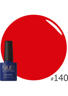 Купити NUB Гель-лак для нігтів універсальний NUB Gel Polish №140 - Moulin Rouge, 8 ml вигідна ціна