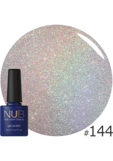 Купити NUB Гель-лак для нігтів універсальний NUB Gel Polish №144 - Brightest Pearl, 8 ml вигідна ціна