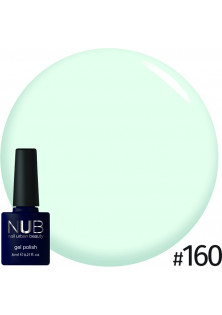Купити NUB Гель-лак для нігтів універсальний NUB Gel Polish №160 - Tasty Mint, 8 ml вигідна ціна