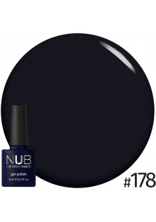 Купити NUB Гель-лак для нігтів універсальний NUB Gel Polish №178 - Plumbago, 8 ml вигідна ціна