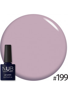Гель-лак для нігтів універсальний NUB Gel Polish №199 - Tanned Purple, 8 ml за ціною 149₴  у категорії Американська косметика Об `єм 8 мл