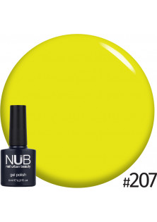 Гель-лак для нігтів універсальний NUB Gel Polish №207 - Bright Bird, 8 ml за ціною 149₴  у категорії Американська косметика Призначення Захист
