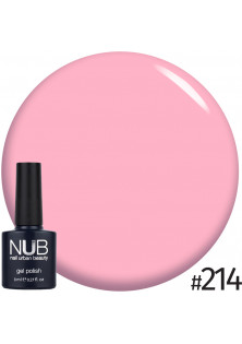 Купити NUB Гель-лак для нігтів універсальний NUB Gel Polish №214 - Rich Nude, 8 ml вигідна ціна