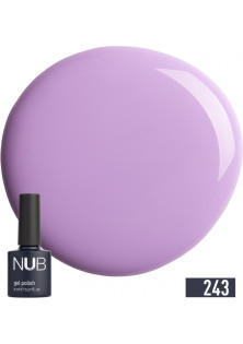 Купити NUB Гель-лак для нігтів універсальний NUB Gel Polish №243 - Plum Perfect, 8 ml вигідна ціна