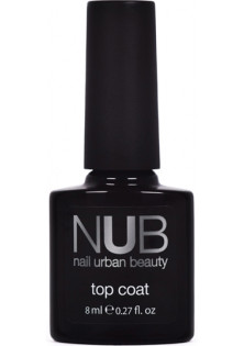 Купить NUB Топ ультратонкий имеет липкий слой NUB Top Coat, 8 ml выгодная цена