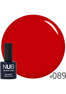 Гель-лак для нігтів універсальний NUB Gel Polish XL №089 - Dark Love, 11.8 ml