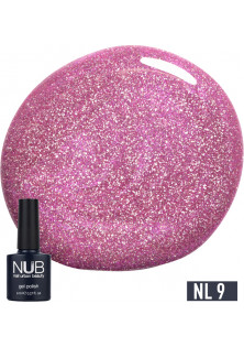 Гель-лак зі світловідбиваючим ефектом NUB Gel Polish Night Light №09 - Flamingo Star, 8 ml за ціною 195₴  у категорії Гель-лаки для нігтів Кривий Ріг