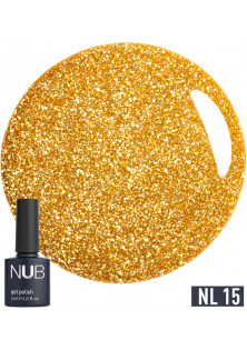 Купити NUB Гель-лак зі світловідбиваючим ефектом NUB Gel Polish Night Light №15 - Desert Sand, 8 ml вигідна ціна