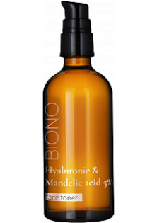Купити Biono Тонер для обличчя Hyaluronic & Mandelic Acid Face Toner вигідна ціна