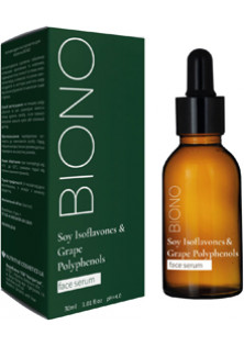 Купити Biono Сироватка для обличчя Soy Isoflavones & Grape Polyphenols Face Serum вигідна ціна