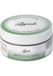 Глиняна маска із зеленою глиною та спіруліною Green Clay Mask WIith Spirulina за ціною 209₴  у категорії Українська косметика