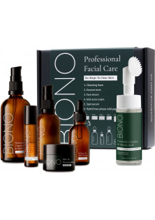 Купити Biono Професійний щоденний догляд для обличчя - 6 кроків до чистої шкіри Anti Acne вигідна ціна