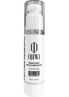 Купити Ojiwi Крем для обличчя, шиї та зони декольте Peptide Renewal Cream Face Neck & Décolleté вигідна ціна