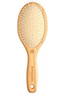 Щітка для волосся бамбукова овальна Touch Detangle Nylon M в Україні