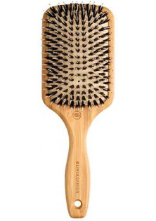 Olivia Garden Щітка для волосся бамбукова квадратна Touch Detangle Combo L - постачальник Hitek