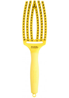 Olivia Garden Щітка для волосся Finger Brush Combo Nineties Sweet Lemonade Yellow - постачальник Hitek