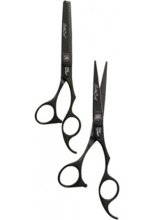Набір ножиць Silk Cut Matt Black Shear за ціною 5900₴  у категорії Ножиці для волосся Класифікація Професійна