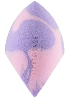 Професійний спонж для макіяжу Makeup Sponge V Cut Lilac & Rose №0582