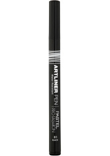 Підводка-фломастер для очей Artliner Pen №01 Black за ціною 198₴  у категорії Pastel Об `єм 0.8 мл