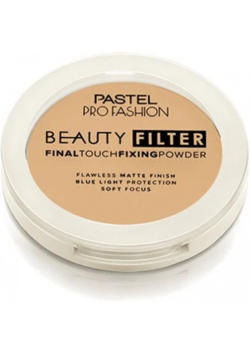 Фіксувальна пудра для обличчя Beauty Filter Final Touch Fixing Powder №01 - фото 2