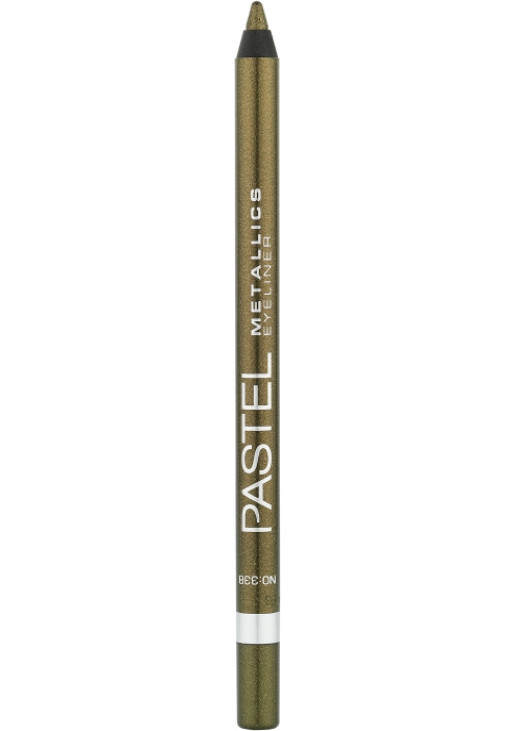 Водостійкий олівець для очей металік Metallics Eyeliner №338 - фото 1